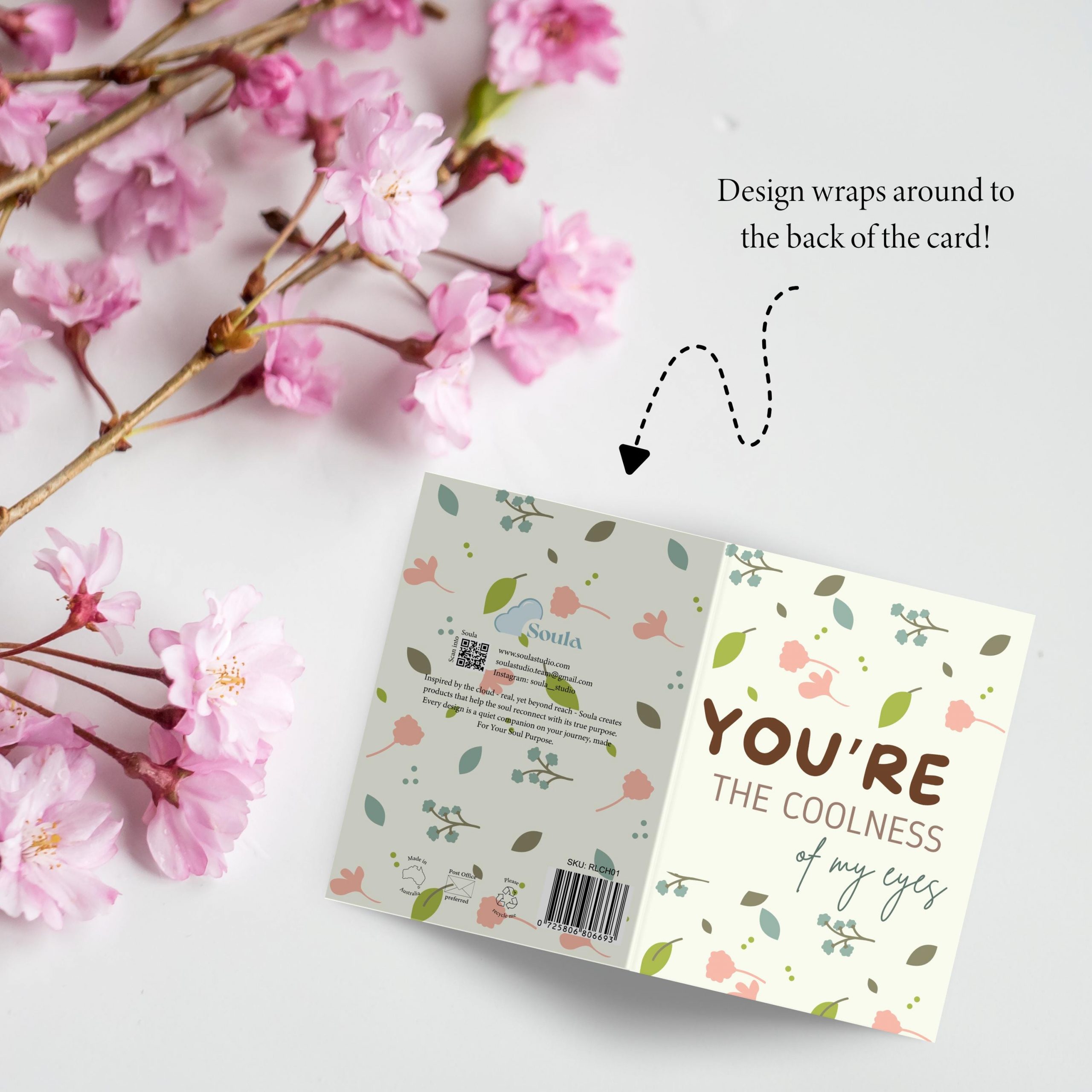 You Are the Coolness of My Eyes Islamic Greeting Card for Daughter or Son - Image 4