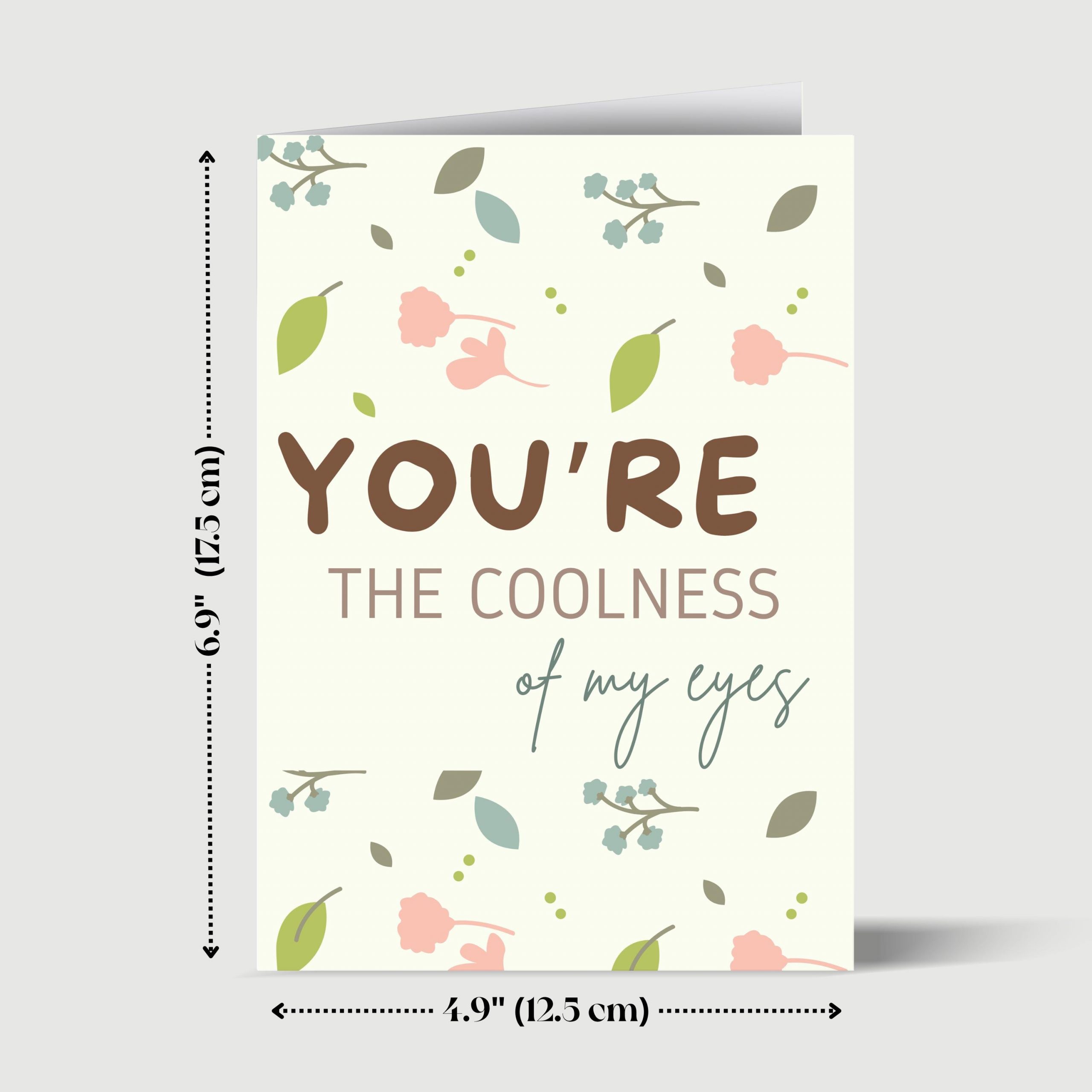 You Are the Coolness of My Eyes Islamic Greeting Card for Daughter or Son - Image 5