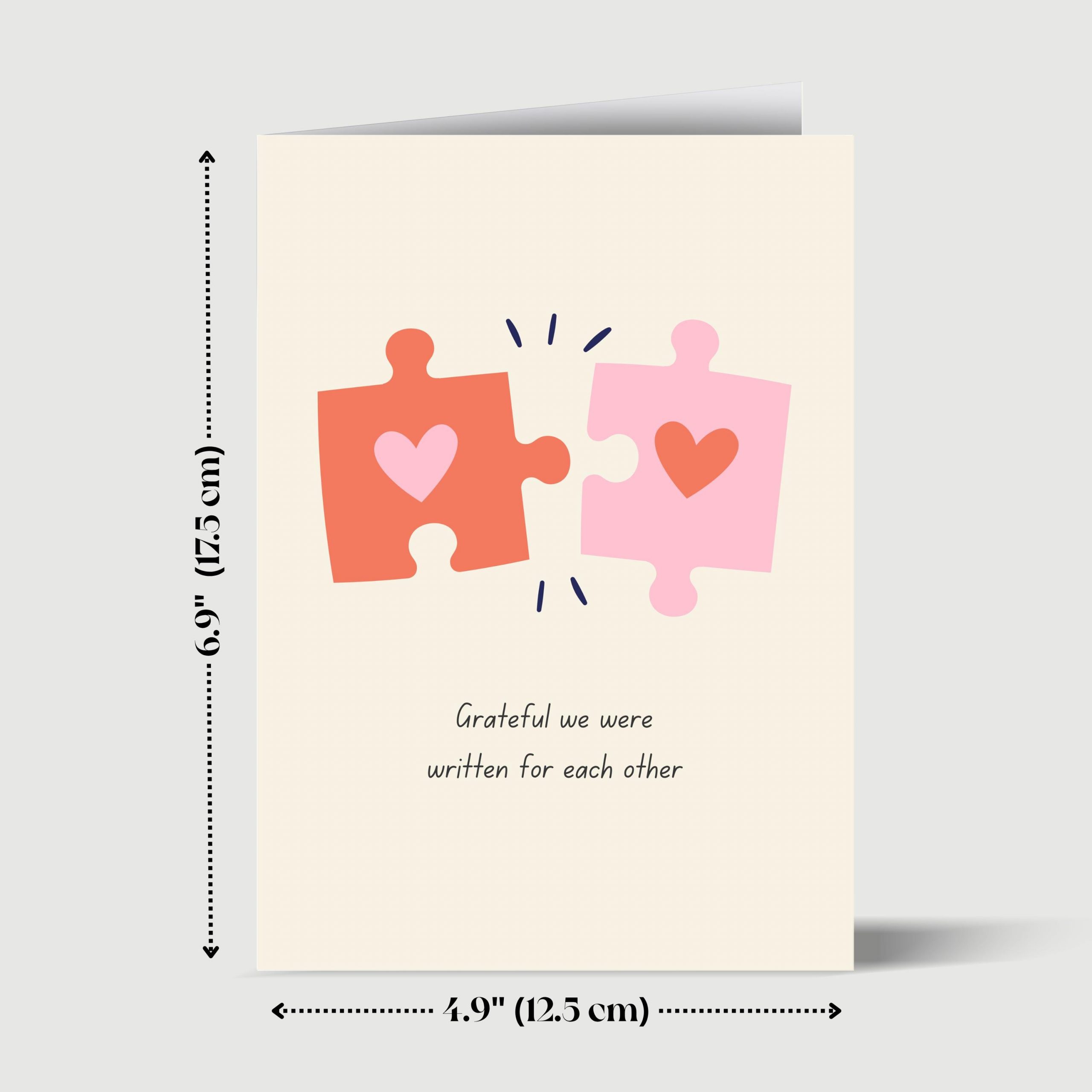 Grateful We Were Written for Each Other Islamic Greeting Card for the Perfect Match - Image 5